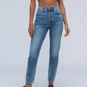 Everlane '90s Cheeky Jean - Vintage Mid Blue - 28 (Short)